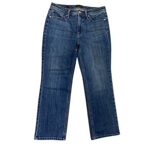Talbots Women's Demi Boot Crop Jean Stretch 4 Inseam 25" Maria Wash